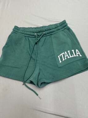 better / together Womens Italia Graphic Fleece Shorts
